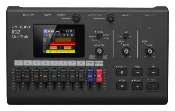Zoom R12 Multi tracks recorder