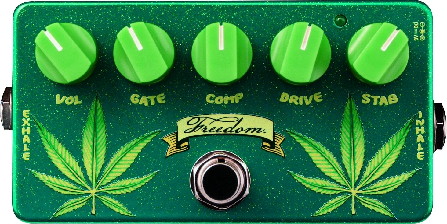 Zvex Fuzz Factory Cannabis Commemorative - PÉdale Overdrive / Distortion / Fuzz - Main picture