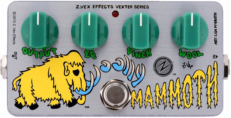 Zvex Germanium Woolly Mammoth Mod Fuzz - PÉdale Overdrive / Distortion / Fuzz - Main picture
